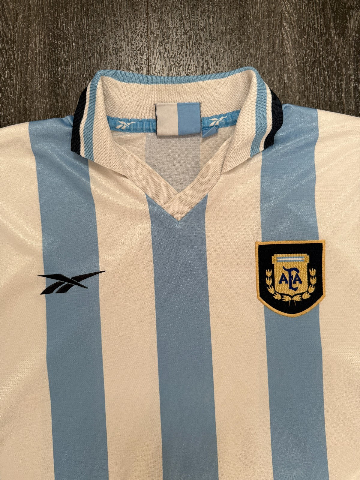 Original Reebok Argentina 1999 Home Shirt Mens Extra Large1