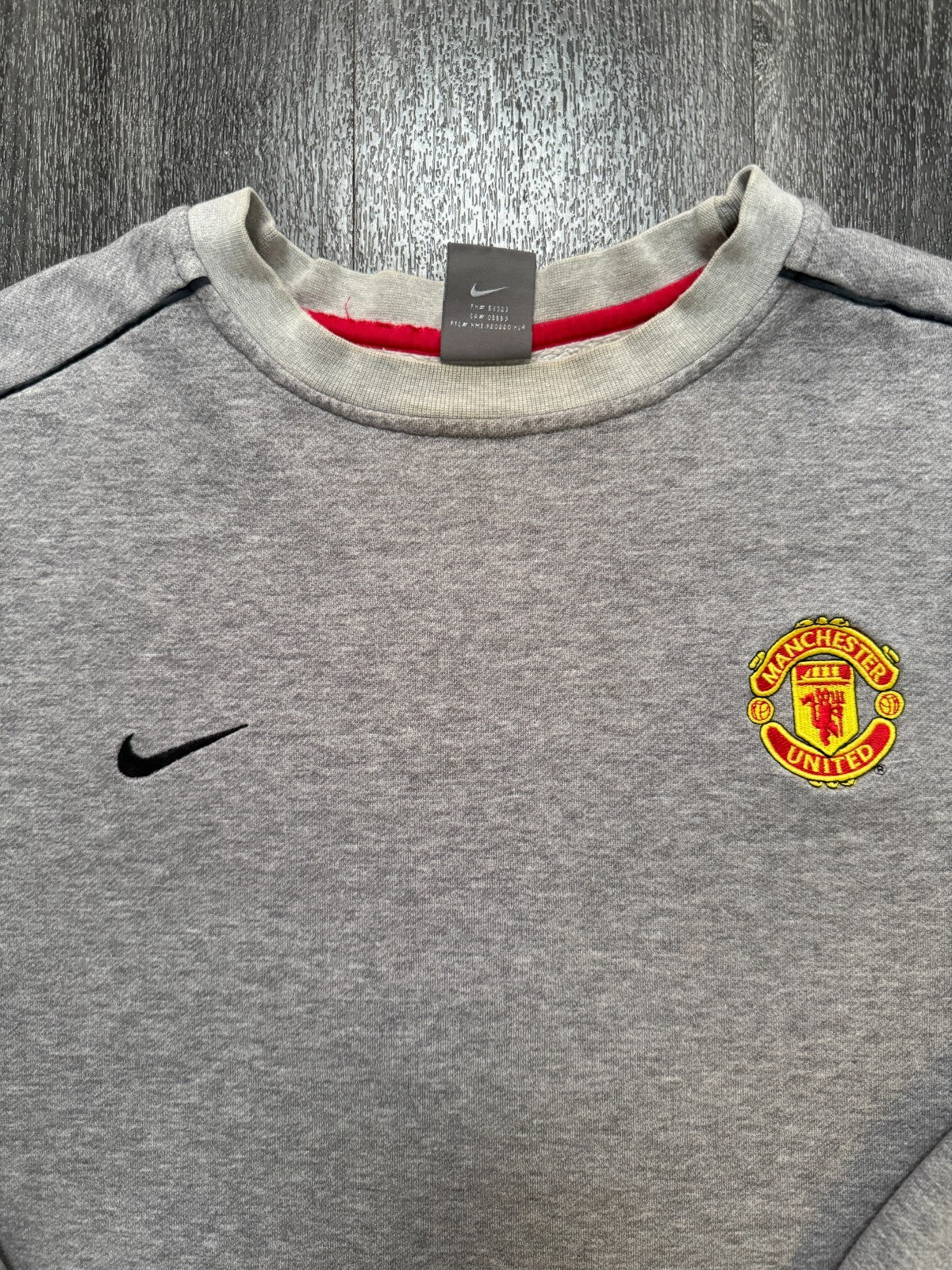 Original Nike Manchester United 2002/2003 Training Jumper Sweatshirt Mens XL1