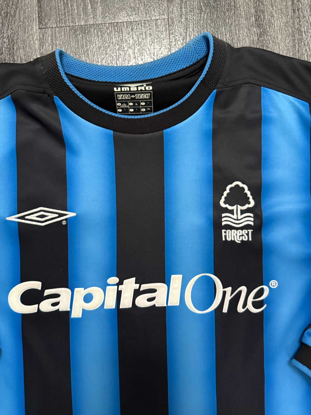 MATCH WORN Nottingham Forest 2003/2004 Long Sleeve Third Shirt BARMBY 36 Large3