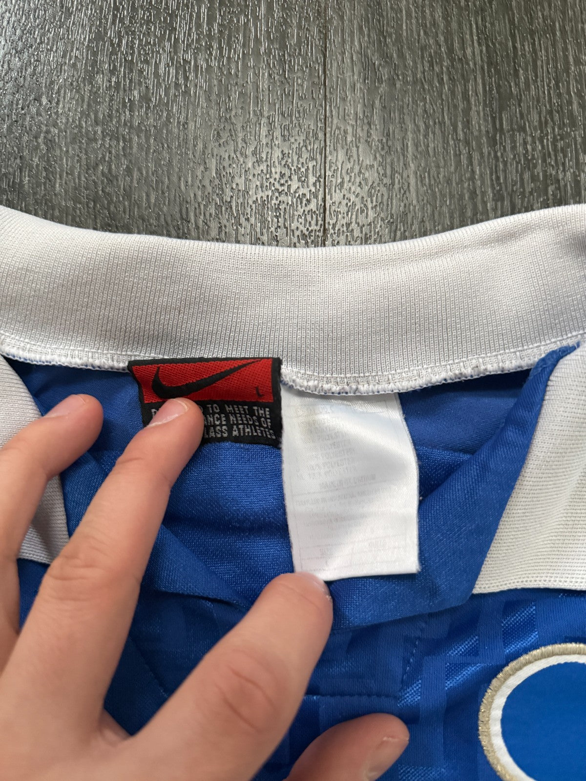 PLAYER ISSUE Original Nike Italy 1995 Home Shirt Mens Large L2