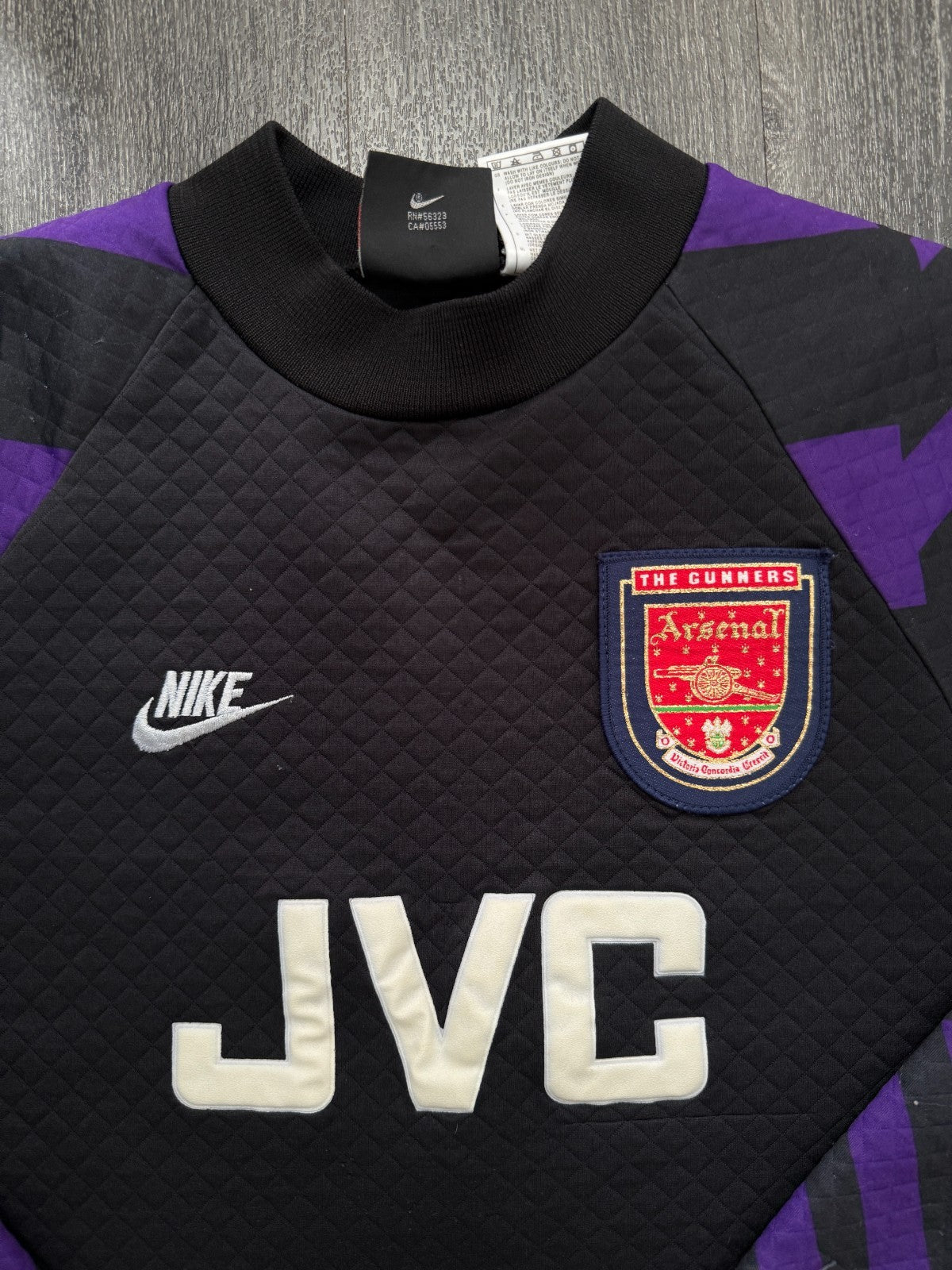 Original Nike Arsenal 1995/1996 Goalkeeper Shirt Mens Small1