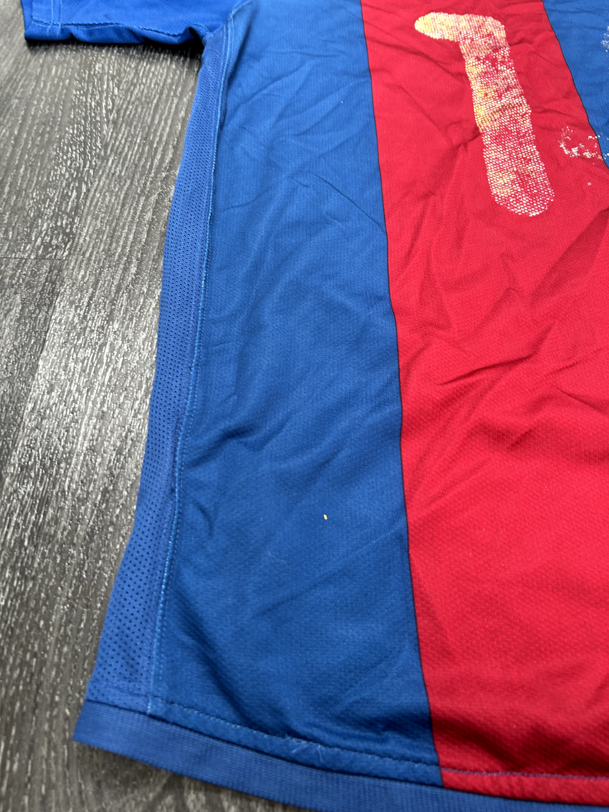 Original Authentic Nike Barcelona 2006/2007 Home Shirt Henry 14 Mens Large15