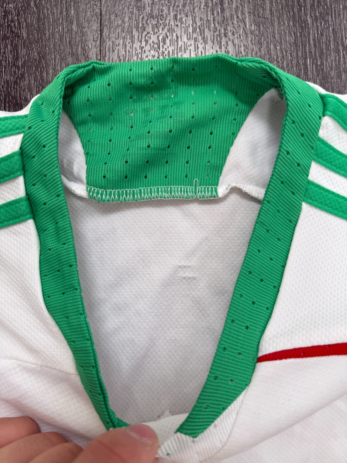 Original Authentic Adidas Mexico 2008 Away Shirt Mens Medium2