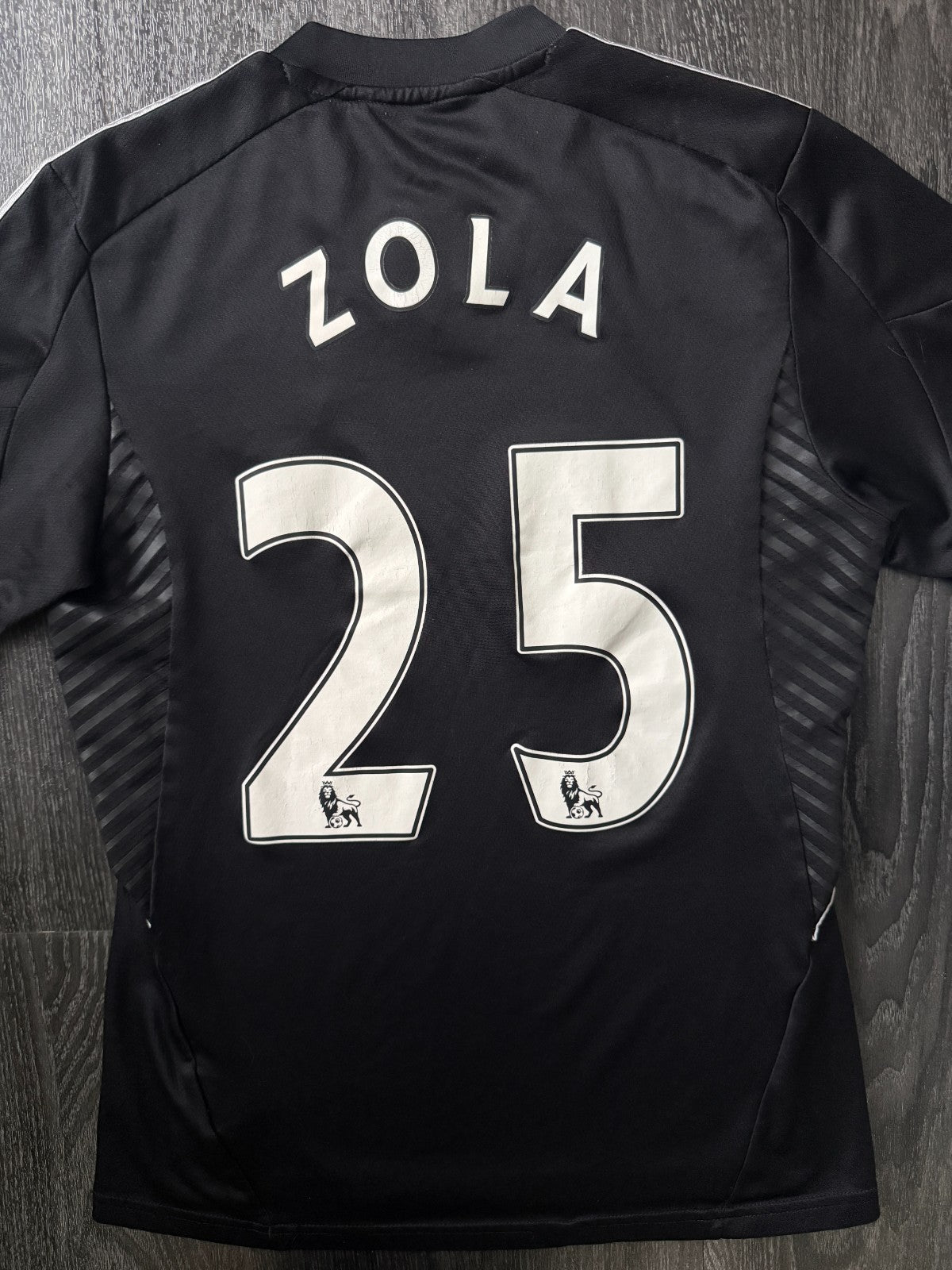 Original Adidas Chelsea 2013/2014 Third Shirt ZOLA 25 Mens Small S0