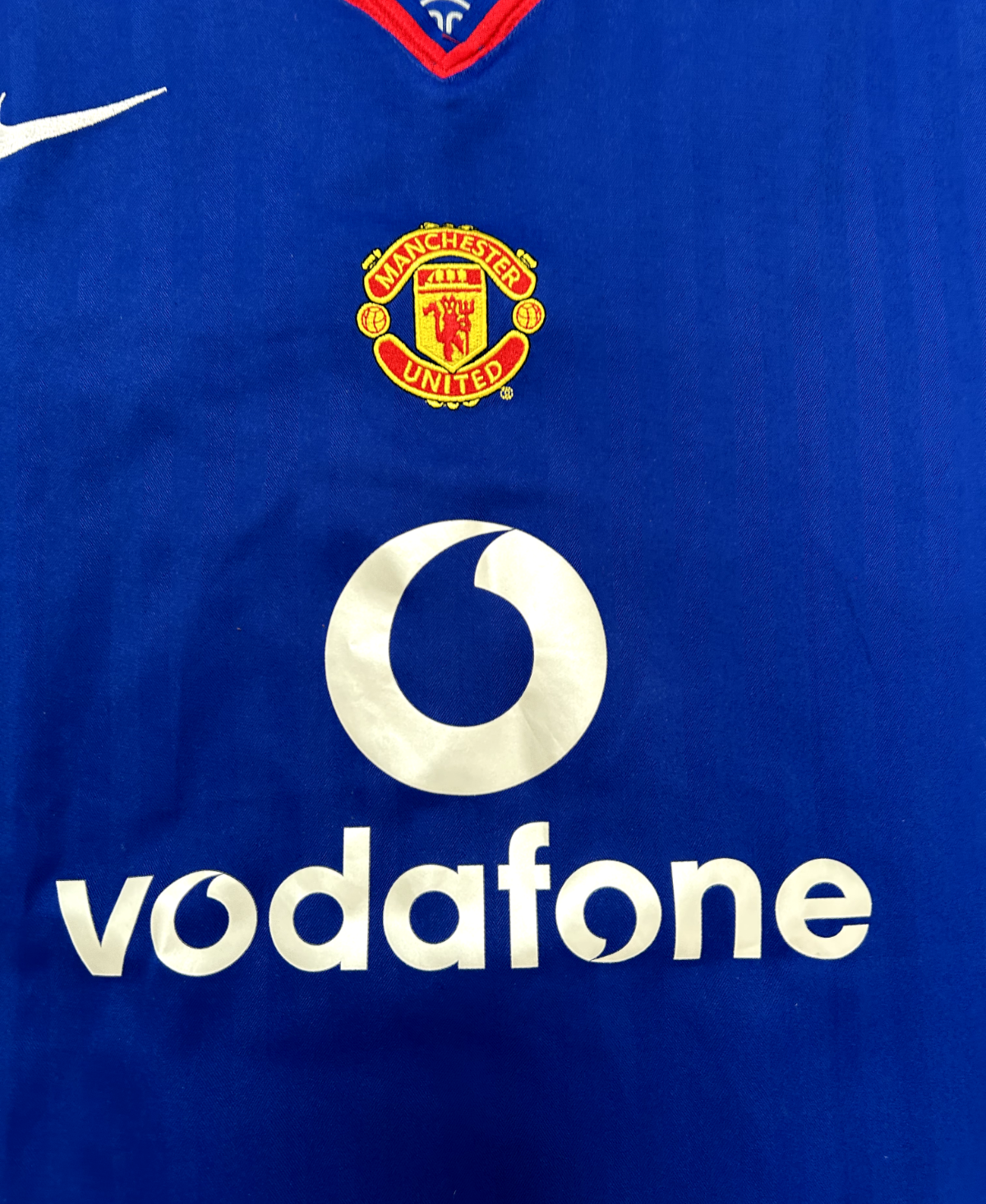 Authentic Nike Manchester United 2005/2006 Away Shirt Heinze 4 Mens Extra Large2