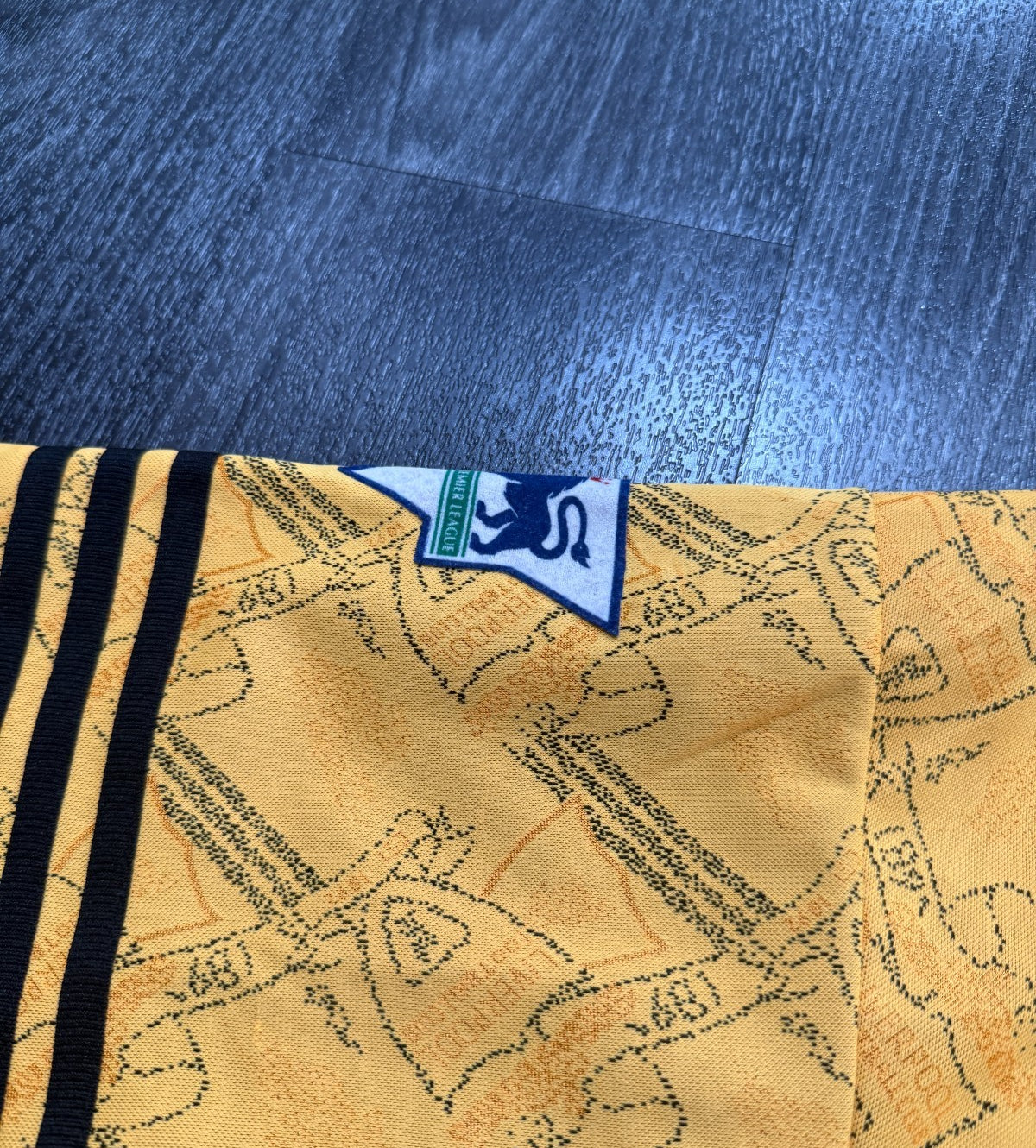 Original Adidas Liverpool 1994/1995 Third Shirt Mens Extra Large XL11