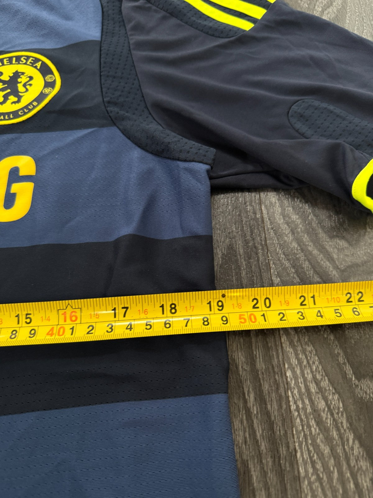 Original Authentic Adidas Chelsea 2009/2010 Away Shirt Mens Medium4