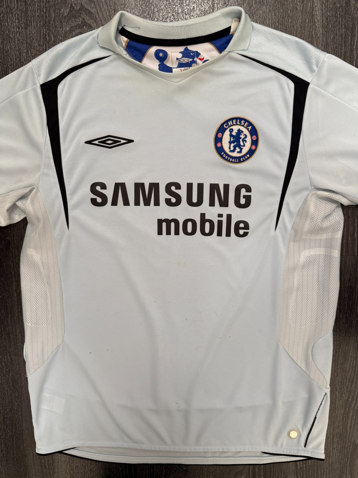 Original Umbro Chelsea 2005/2006 Away Shirt Mens Large L0