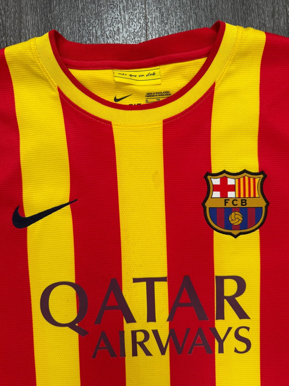Original Nike Barcelona 2013/2014 Away Shirt Mens Extra Large XL1