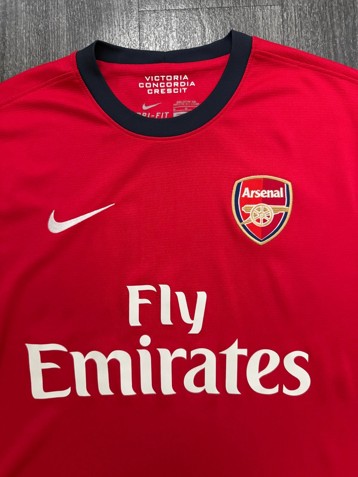 Original Nike Arsenal 2012/2013 Home Shirt Mens Medium M1