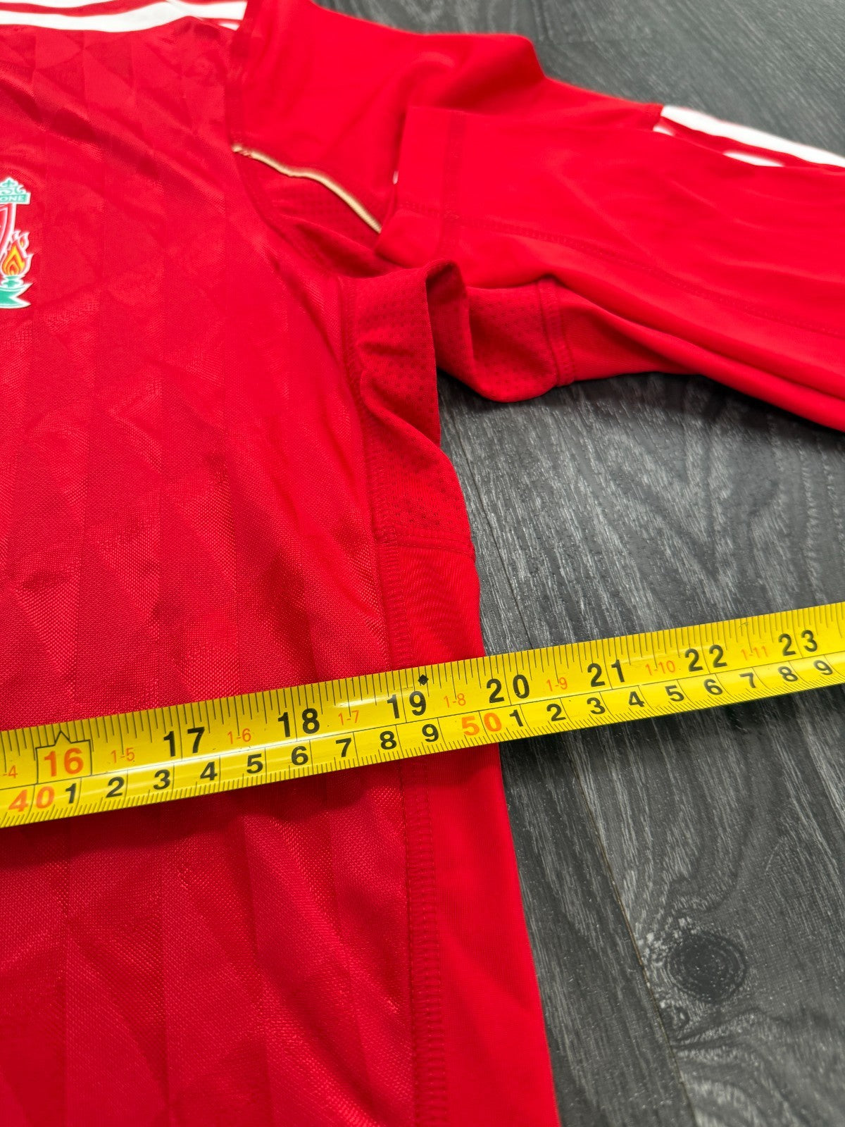 PLAYER ISSUE Adidas Liverpool 2010/2011 Long Sleeve Home Shirt Mens Extra Large8