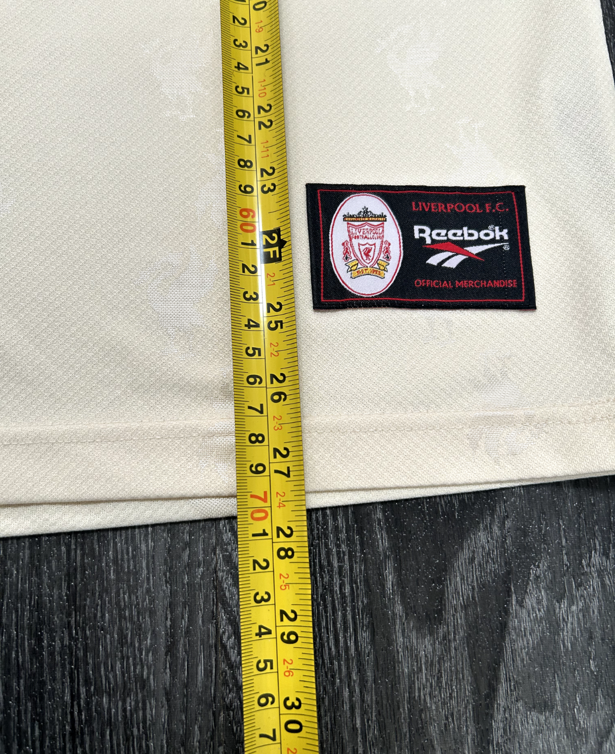 Original Authentic Reebok Liverpool 1996/1997 Away Shirt Long Sleeve Mens Medium7