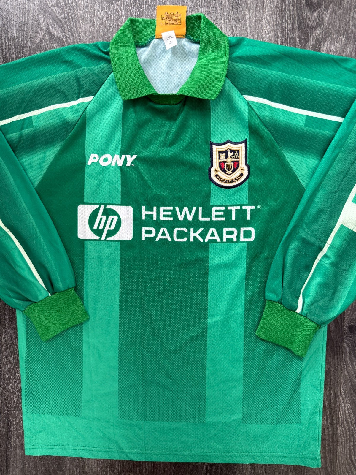 PONY Tottenham Hotspur Spurs 1997/1998 Goalkeeper Shirt Mens Medium0