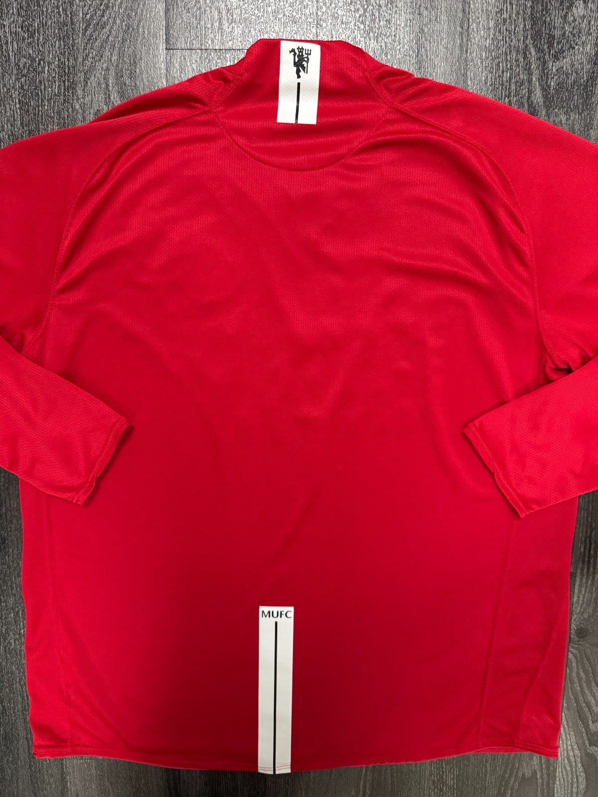 Nike Manchester United 2007/2008 Long Sleeve Home Shirt Mens XXL 2XL7