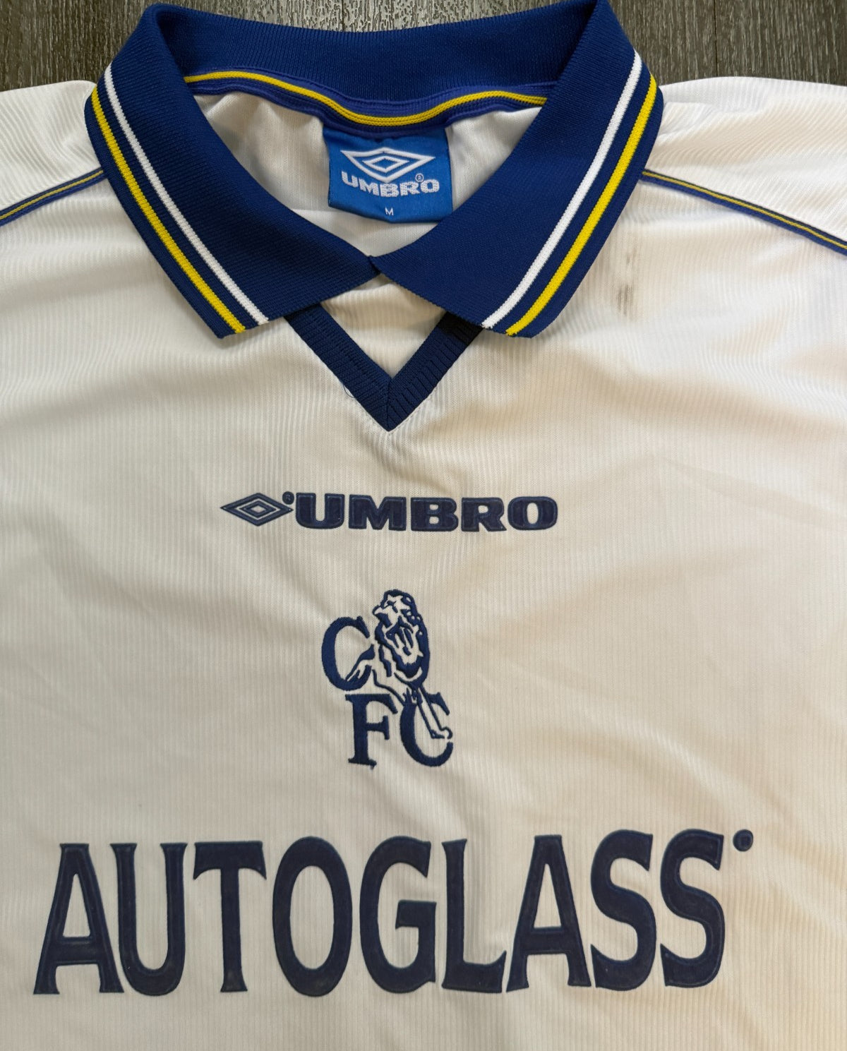 Original Authentic Umbro Chelsea 1998/1999 Away Shirt Mens Medium2