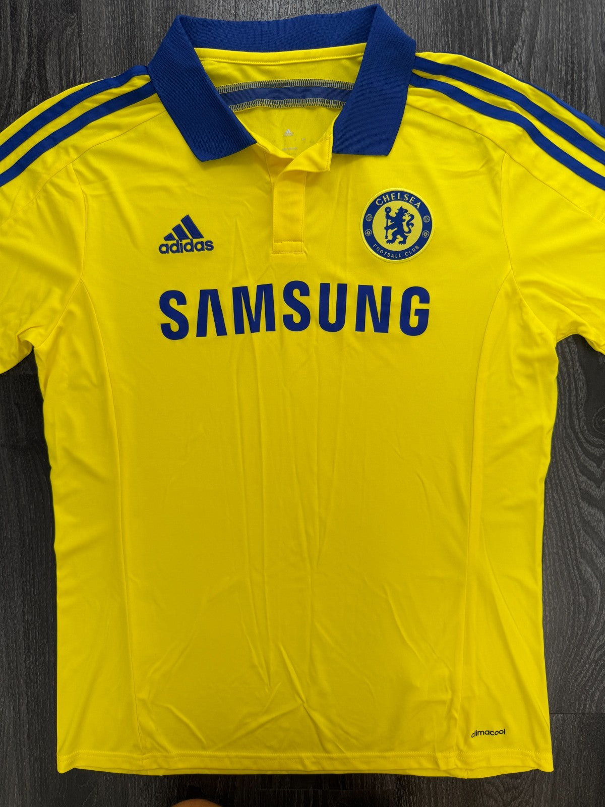 Original Authentic Adidas Chelsea 2014/2015 Away Shirt Mens Large0