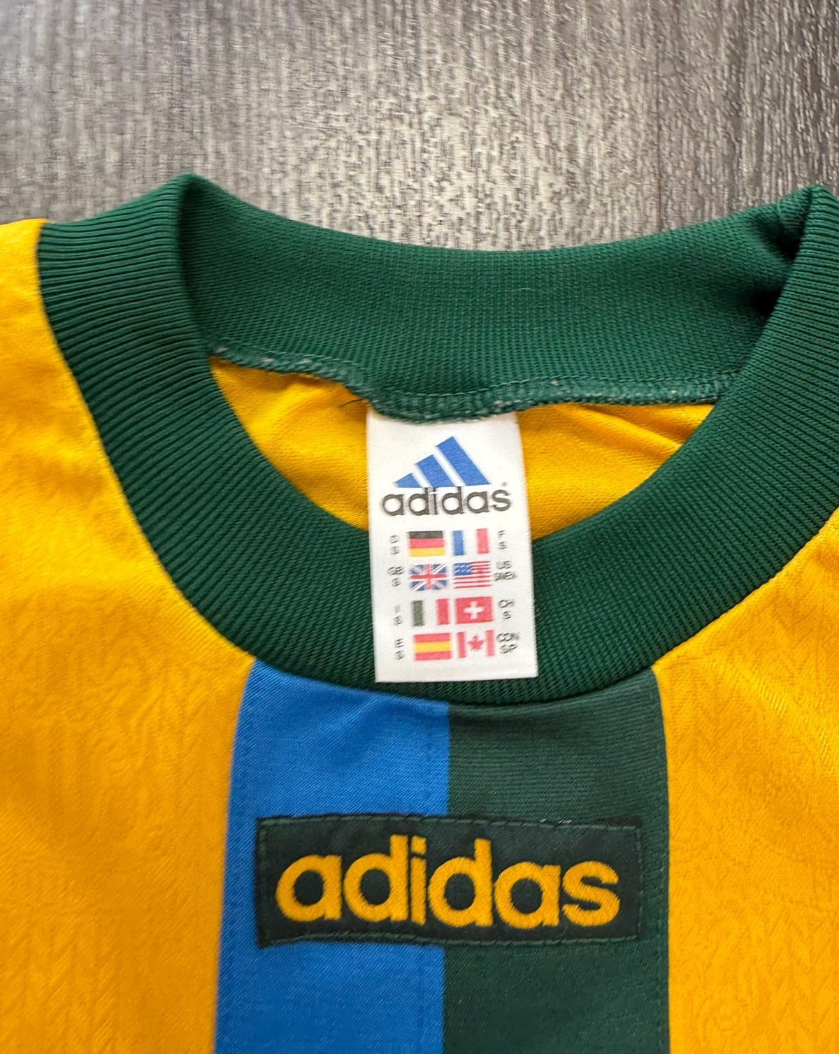 Original Authentic Adidas Newcastle United 1994/1995 Training Shirt Mens Small2