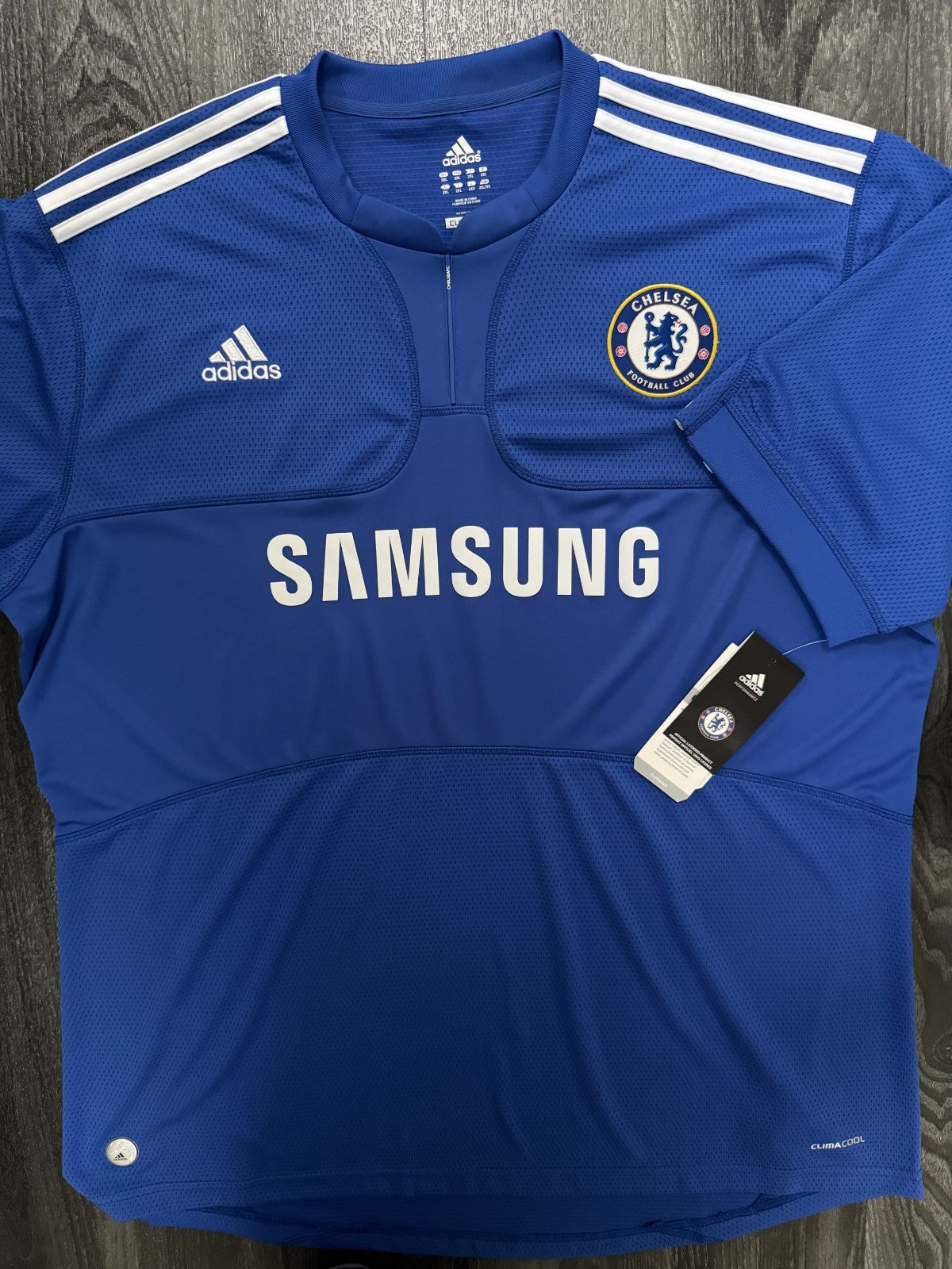 BNWT Original Adidas Chelsea 2009/2010 Home Shirt Mens XXL 2XL0