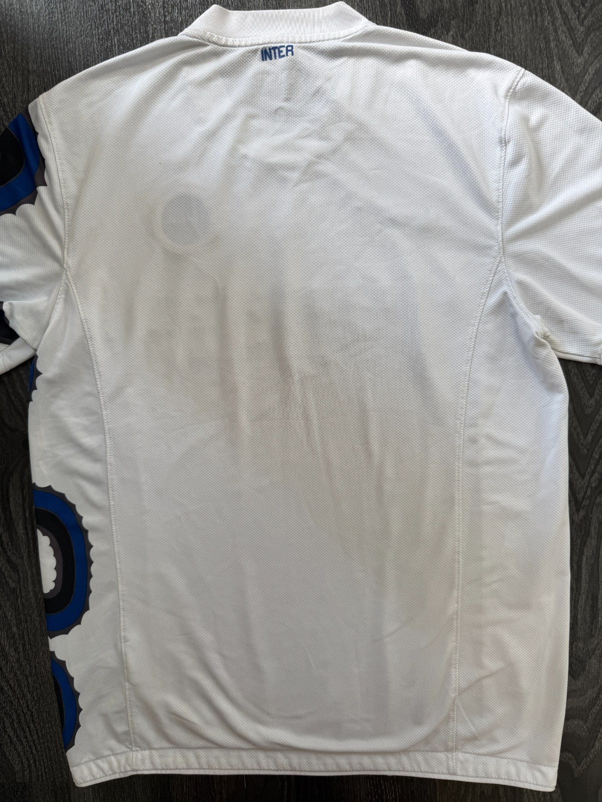 Original Authentic Nike Inter Milan 2010/2011 Away Shirt Mens Medium6