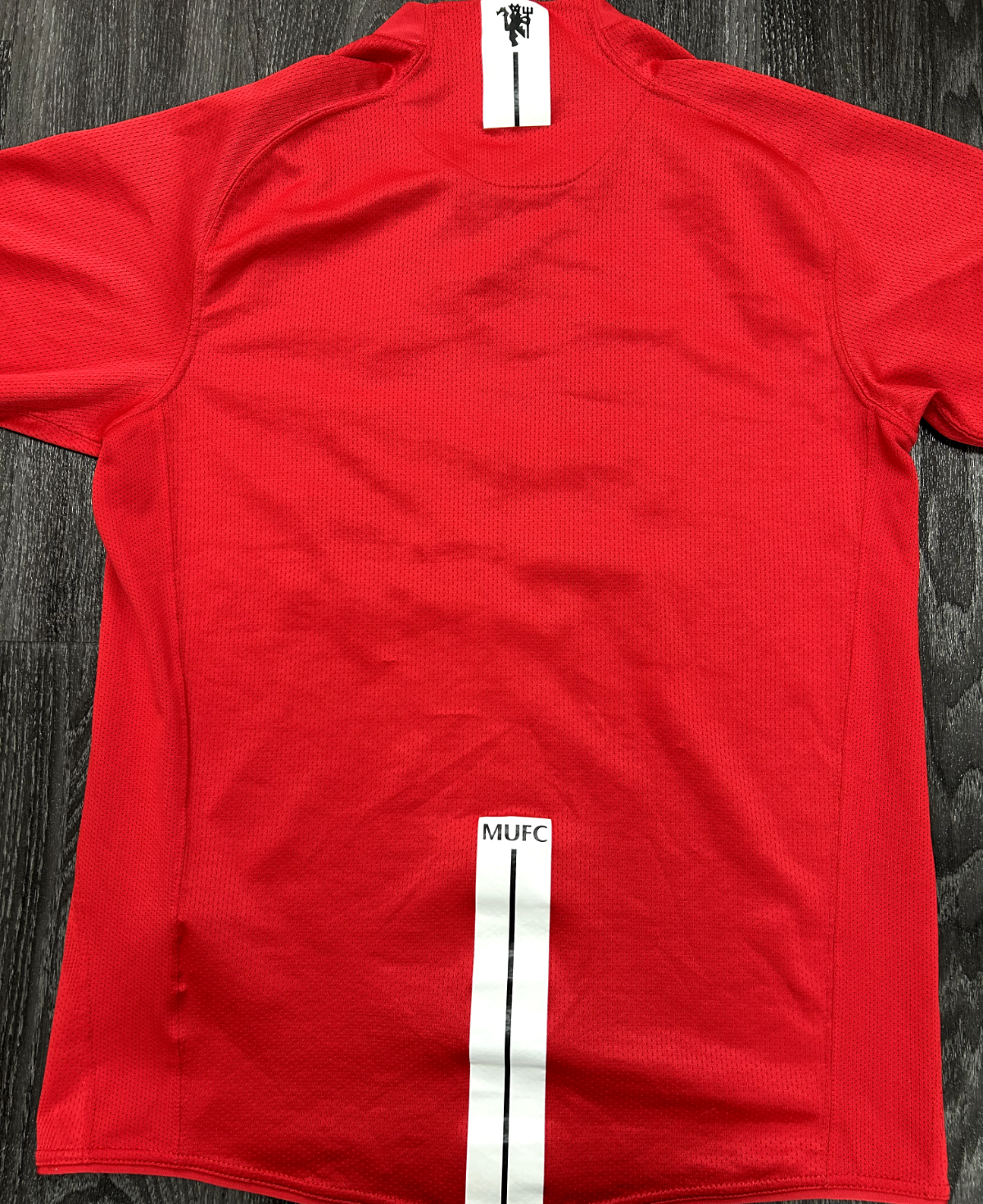 Original Authentic Nike Manchester United 2007/2008 Home Shirt Mens Small14