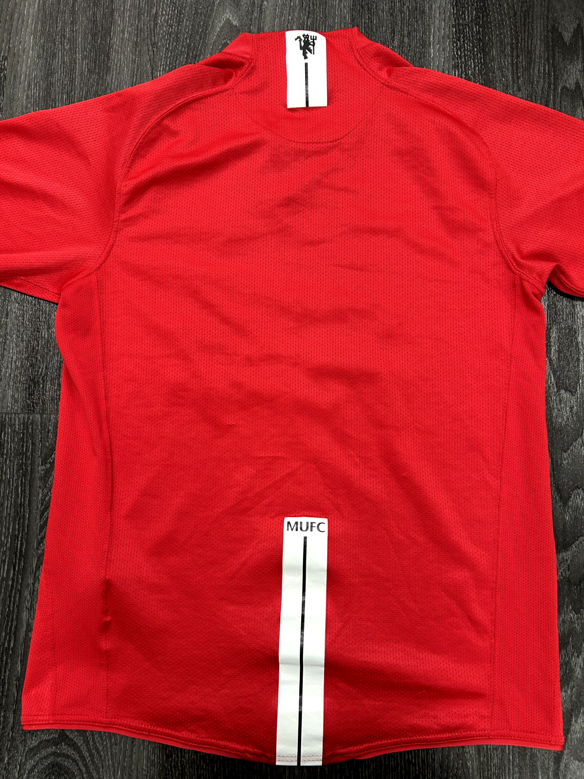 Original Authentic Nike Manchester United 2007/2008 Home Shirt Mens Small14