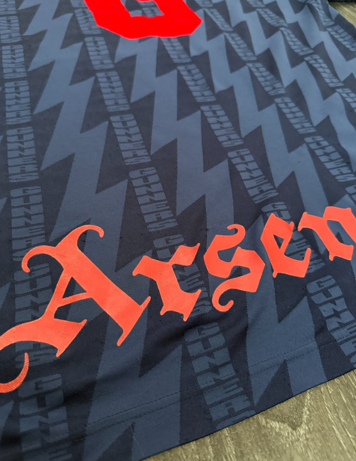 Original Nike Arsenal 1994/1995 Away Shirt WRIGHT 8 Mens Extra Large XL9