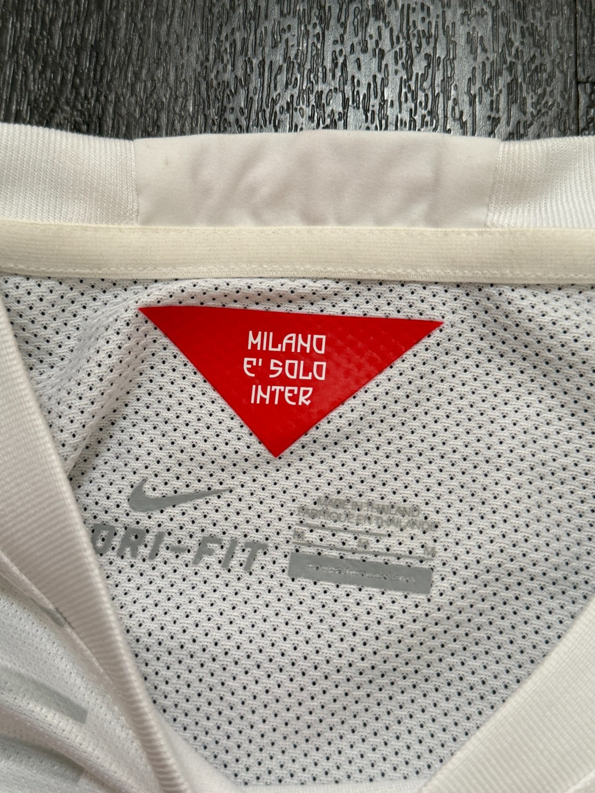 PLAYER ISSUE Nike Inter Milan 2014/2015 Long Sleeve Away Shirt Mens Medium M2