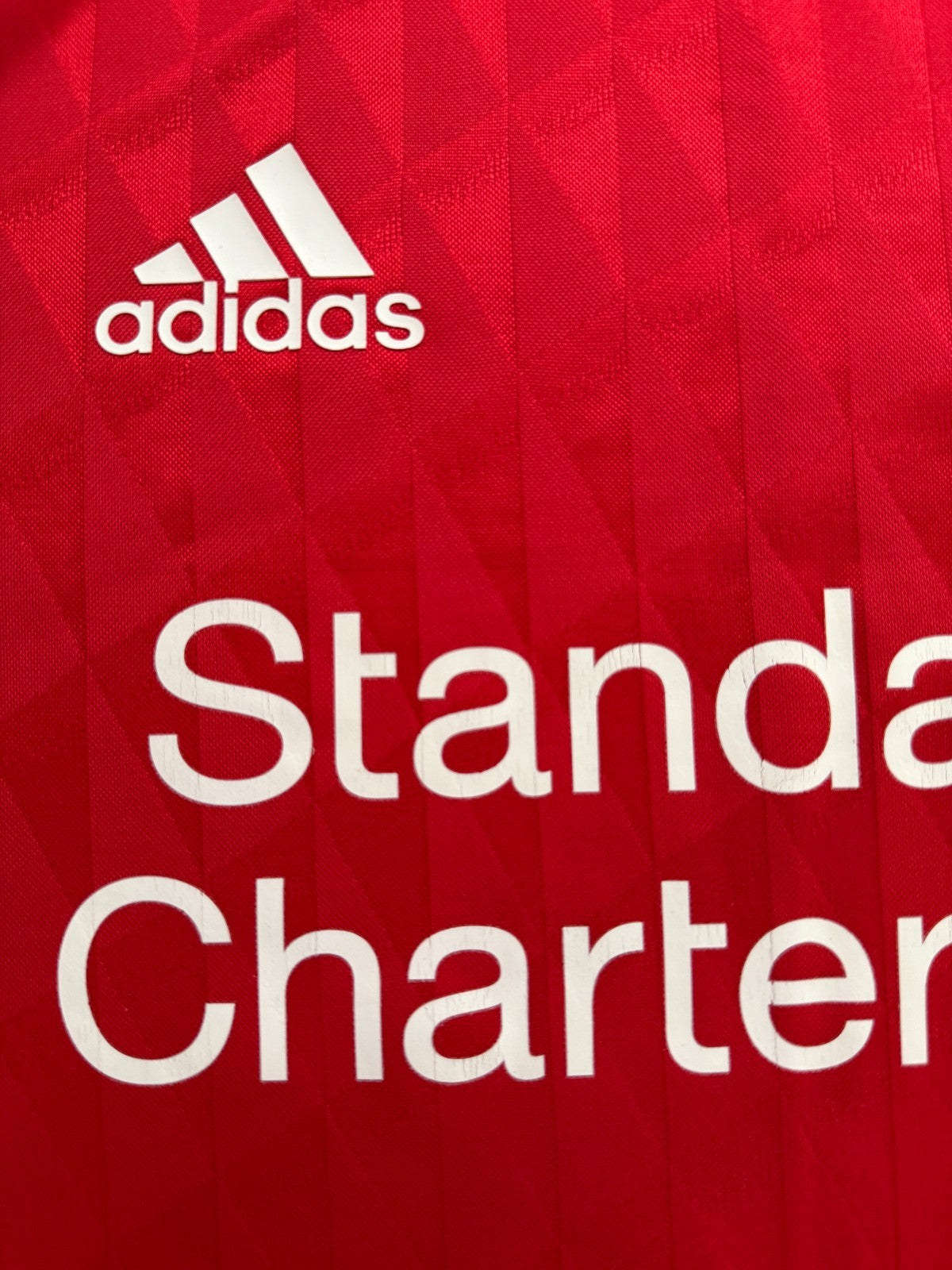 PLAYER ISSUE Original Adidas Liverpool 2010/2011 Long Sleeve Home Shirt Mens M3