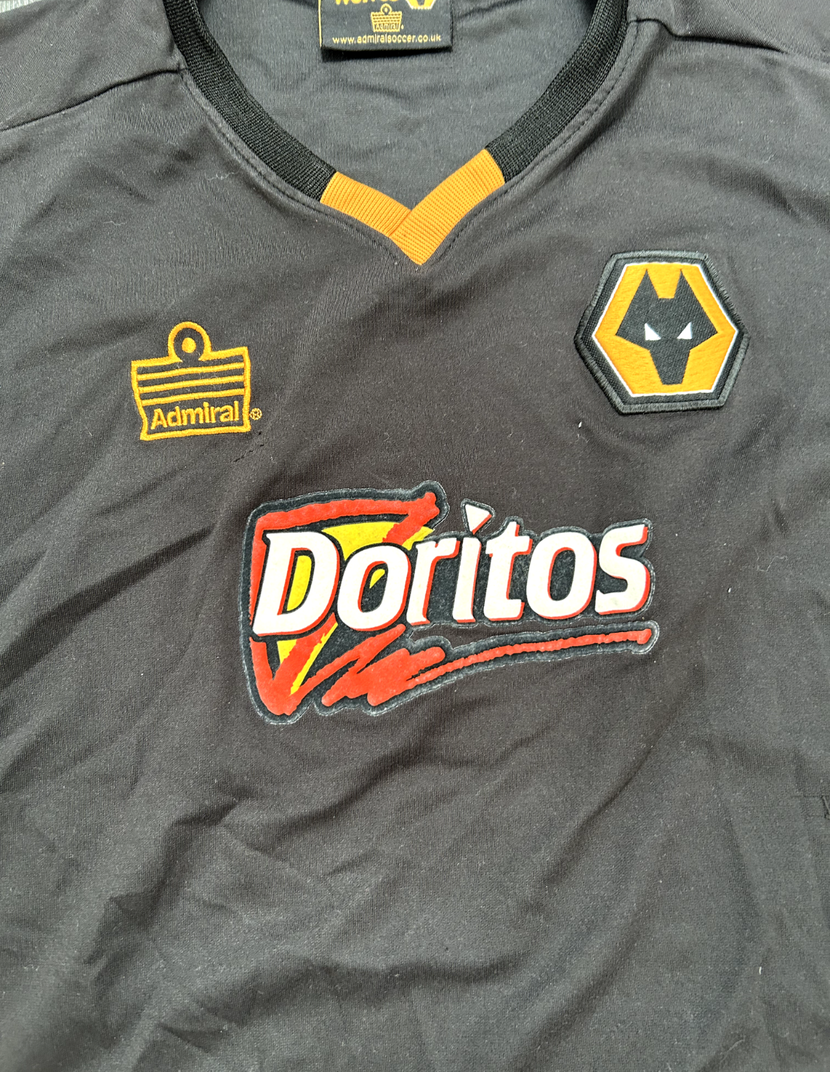 Authentic Admiral Wolverhampton Wanderers 2003/2004 Away Shirt Mens Small1