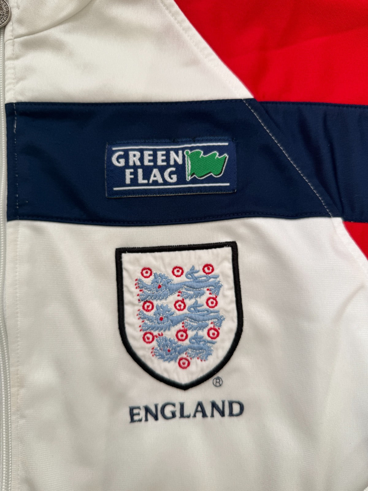 Original Umbro England 1998/1999 Track Jacket Mens Large3