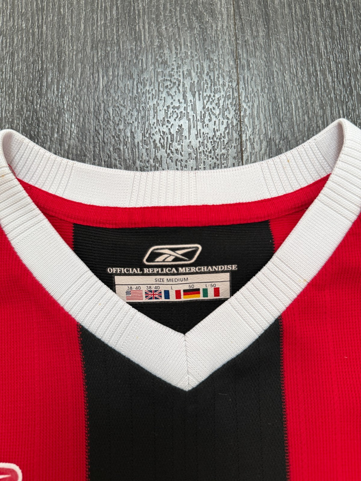 Original Reebok Manchester City 2003/2004 Away Shirt Mens Medium M2