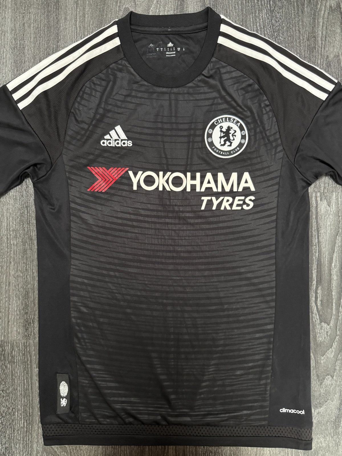 Original Authentic Adidas Chelsea 2015/2016 Third Shirt Mens Small0
