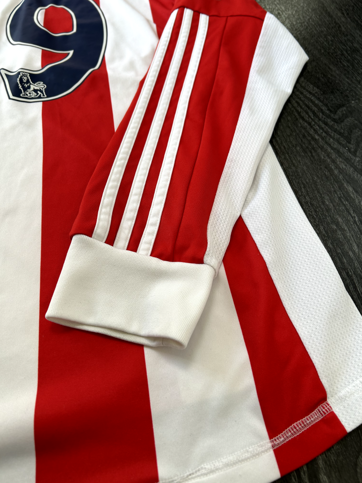 PLAYER SPEC Adidas Stoke City 2012/2013 LS Home Shirt WALTERS 19 Mens Medium16