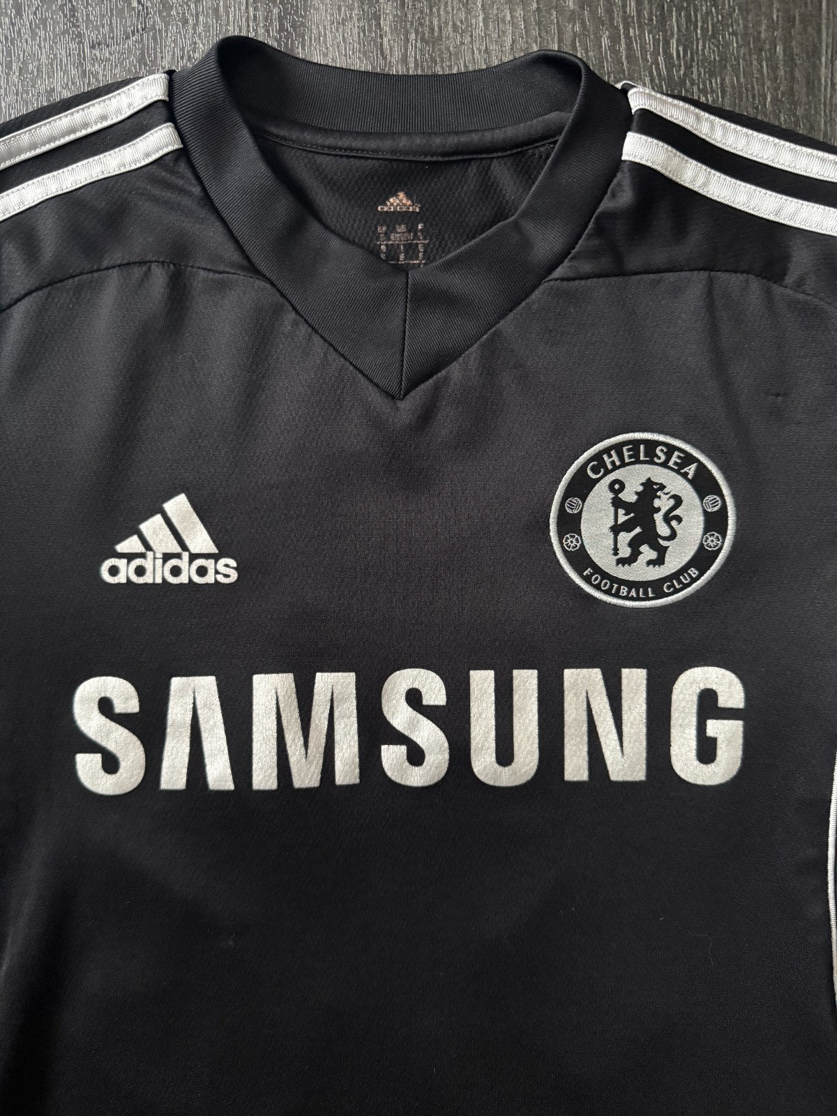 Original Adidas Chelsea 2013/2014 Third Shirt ZOLA 25 Mens Small S2