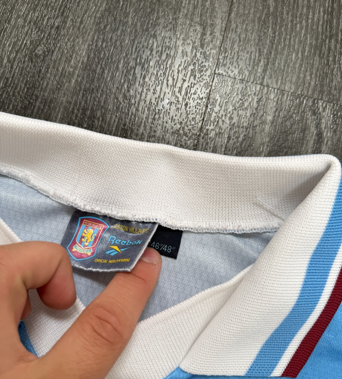 Original Authentic Reebok Aston Villa 1997/1998 Away Shirt Mens XXL 2XL2