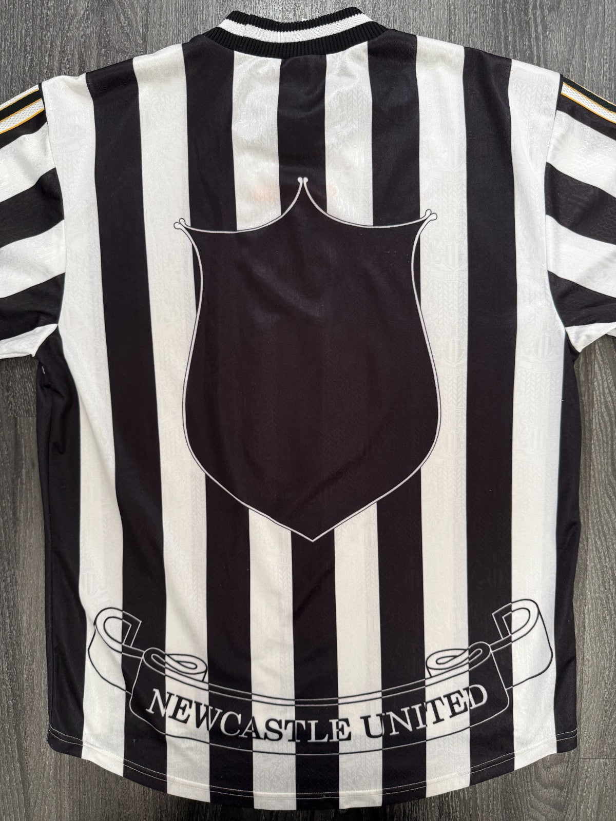 Original Adidas Newcastle United 1997/1998 Home Shirt Mens Large8