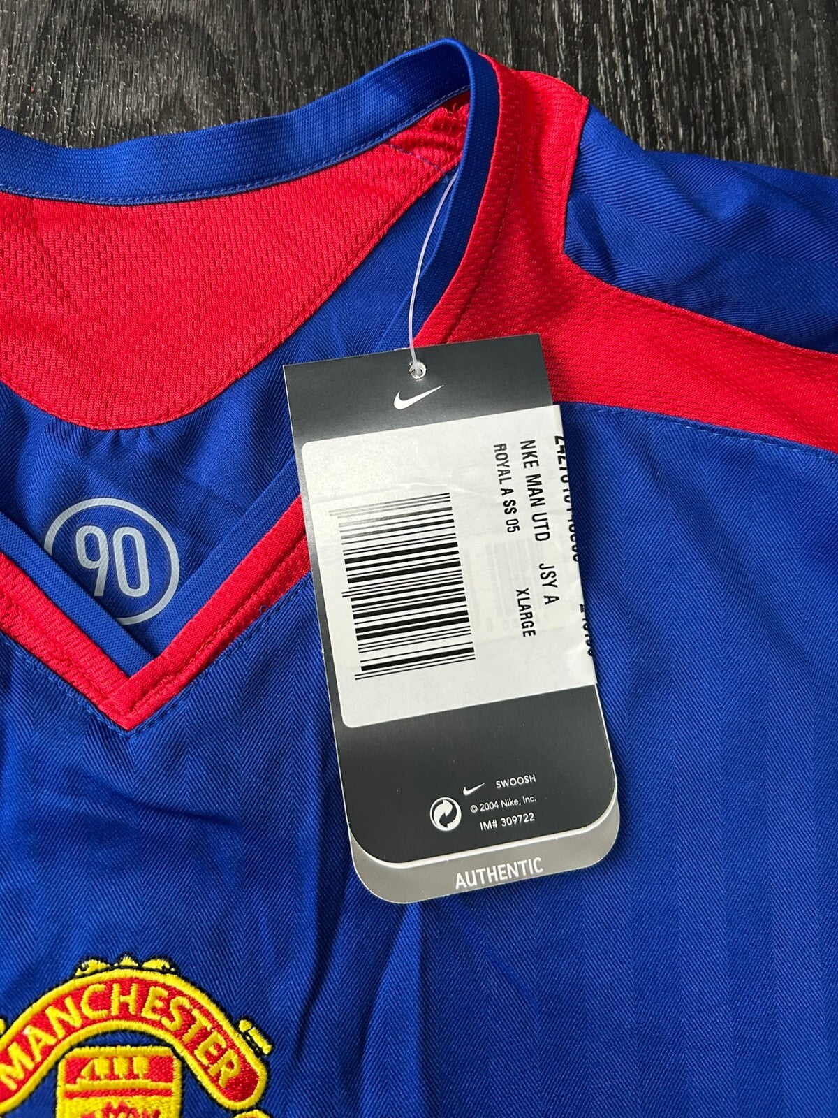 BRAND NEW Original Nike Manchester United 2005/2006 Away Shirt Mens Extra Large2