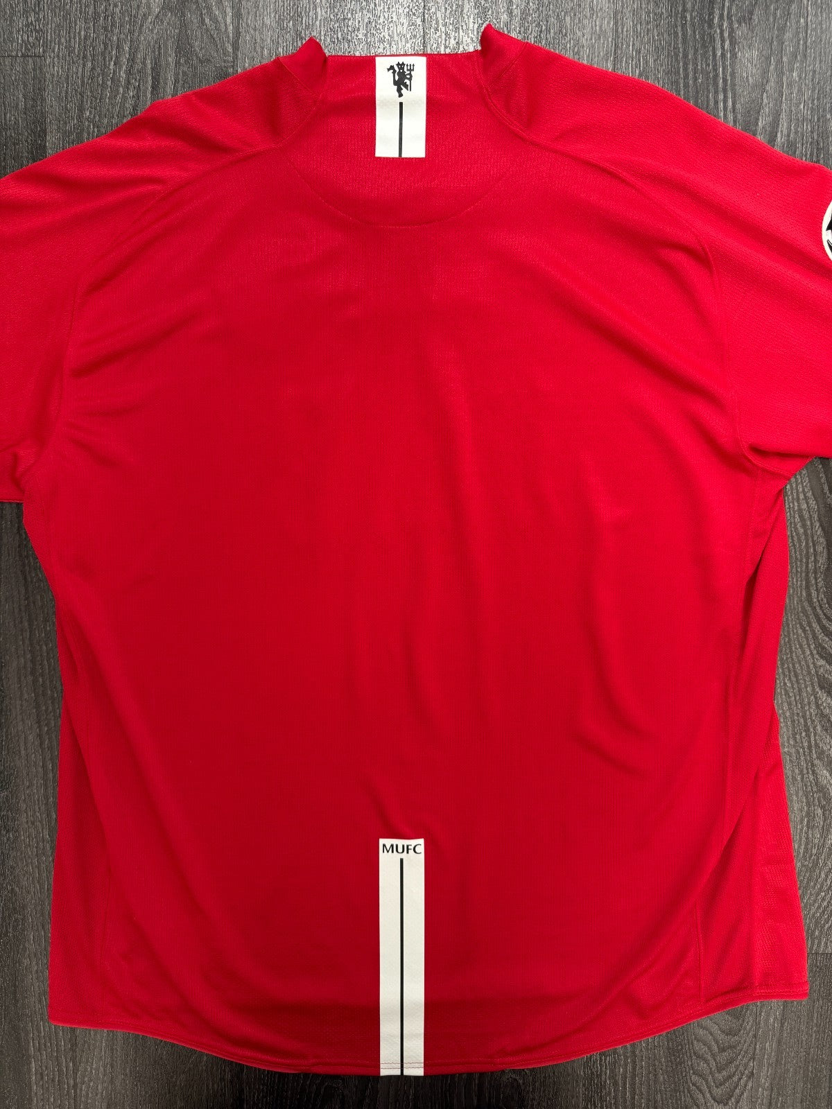 BNWT Original Nike Manchester United 2007/2008 Home Shirt MOSCOW 2008 Mens 3XL8