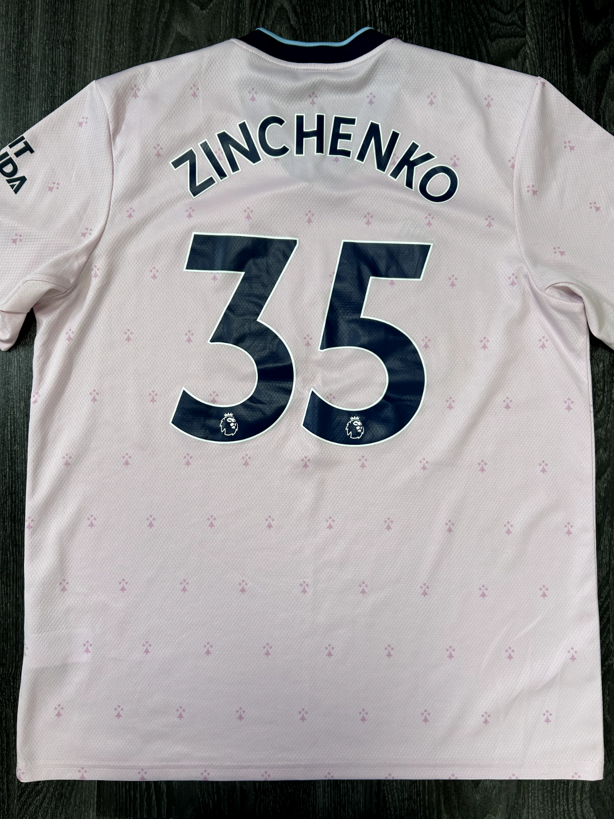 Authentic Adidas Arsenal 2022/2023 Third Shirt Zinchenko 35 Mens Extra Large0