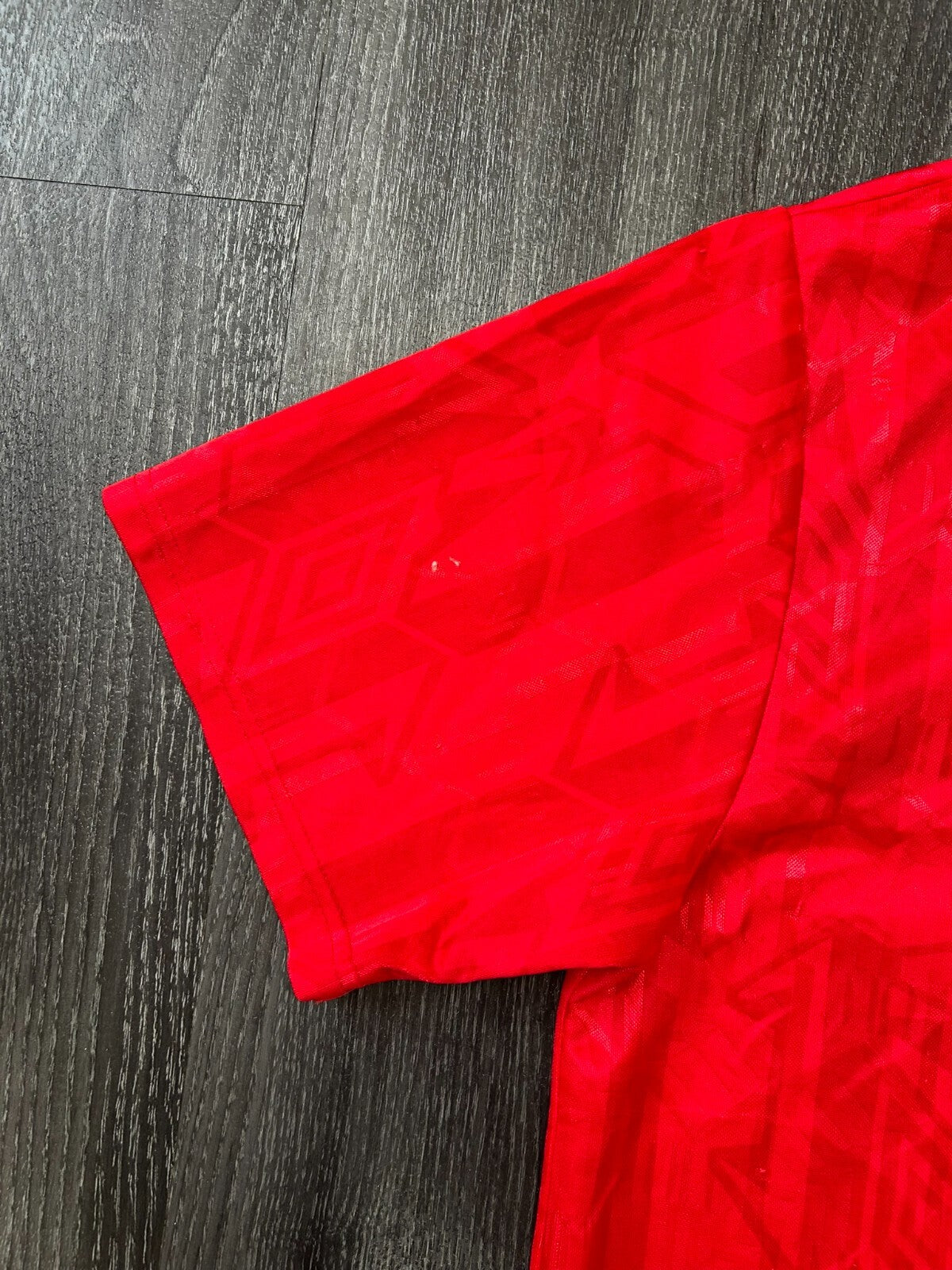 Original Authentic Umbro Manchester United 1992/1993 Home Shirt Mens Medium10