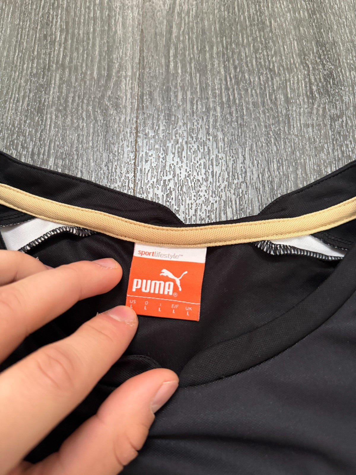 Original Puma Newcastle United 2014/2015 Home Shirt Mens Large L2