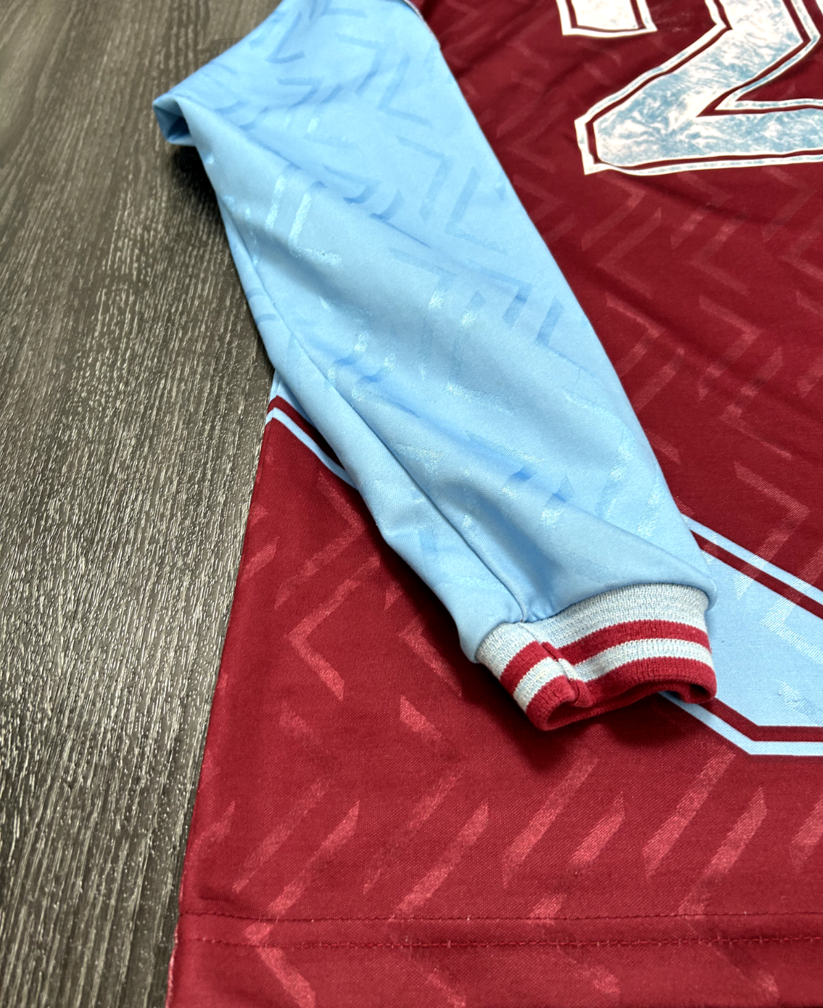 Authentic Pony West Ham United 1993/1994 Home Shirt Long Sleeve Rush 2813