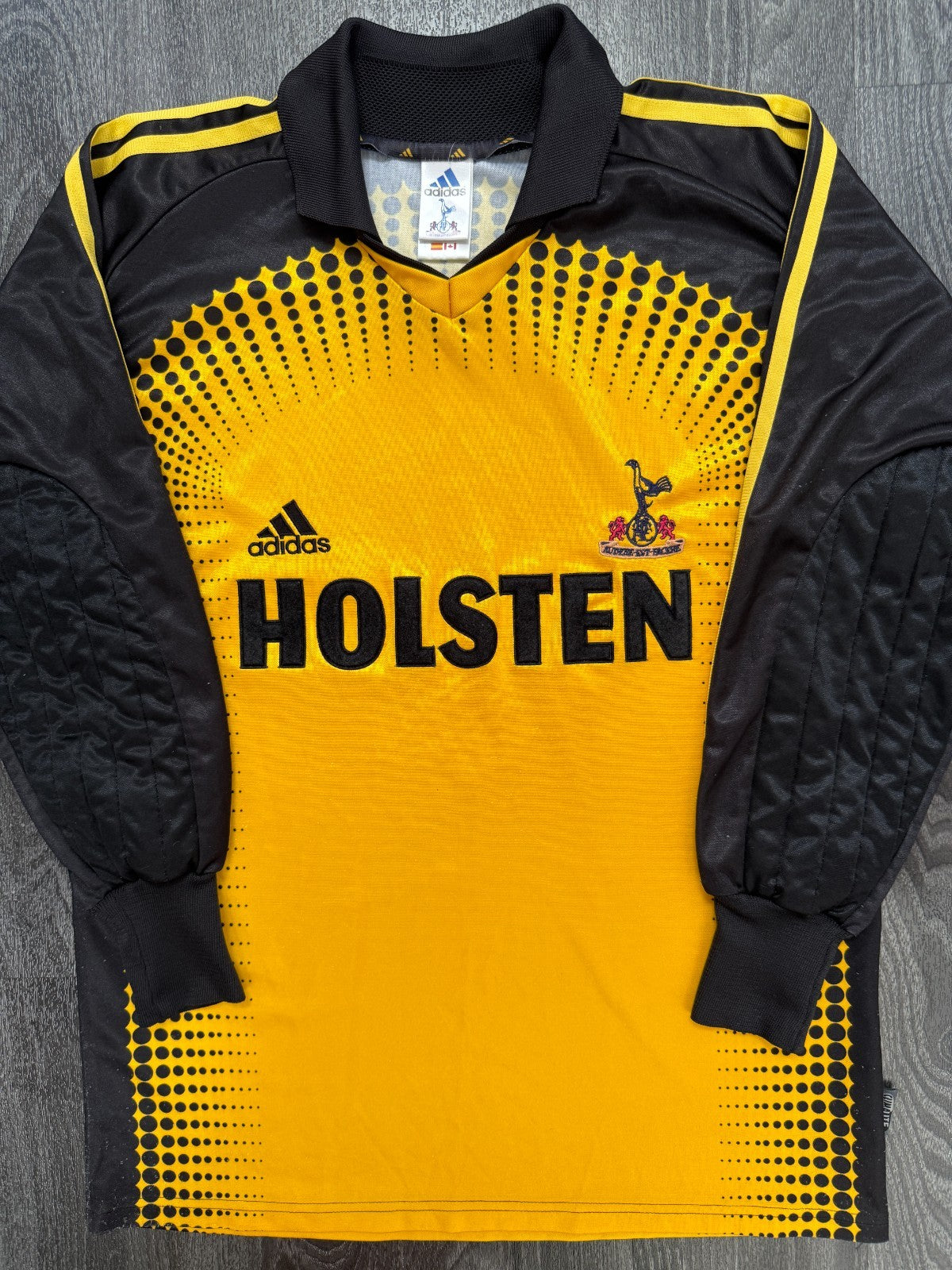 Adidas Tottenham Hotspurs Spurs 2001/2002 Goalkeeper Shirt Mens Small0