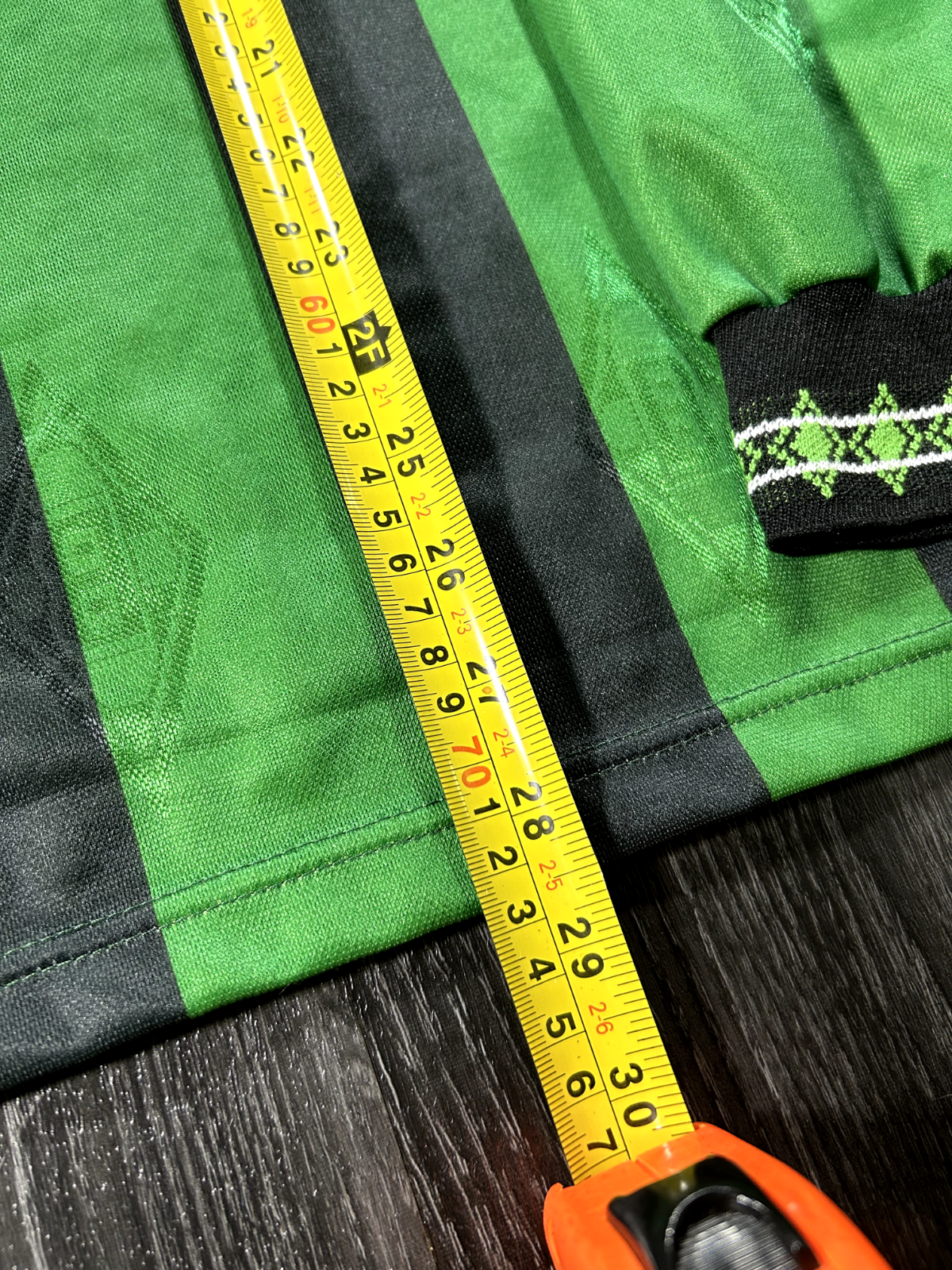 Reebok Borussia Mönchengladbach 1995/1996 Away Shirt Long Sleeve Mens XL10