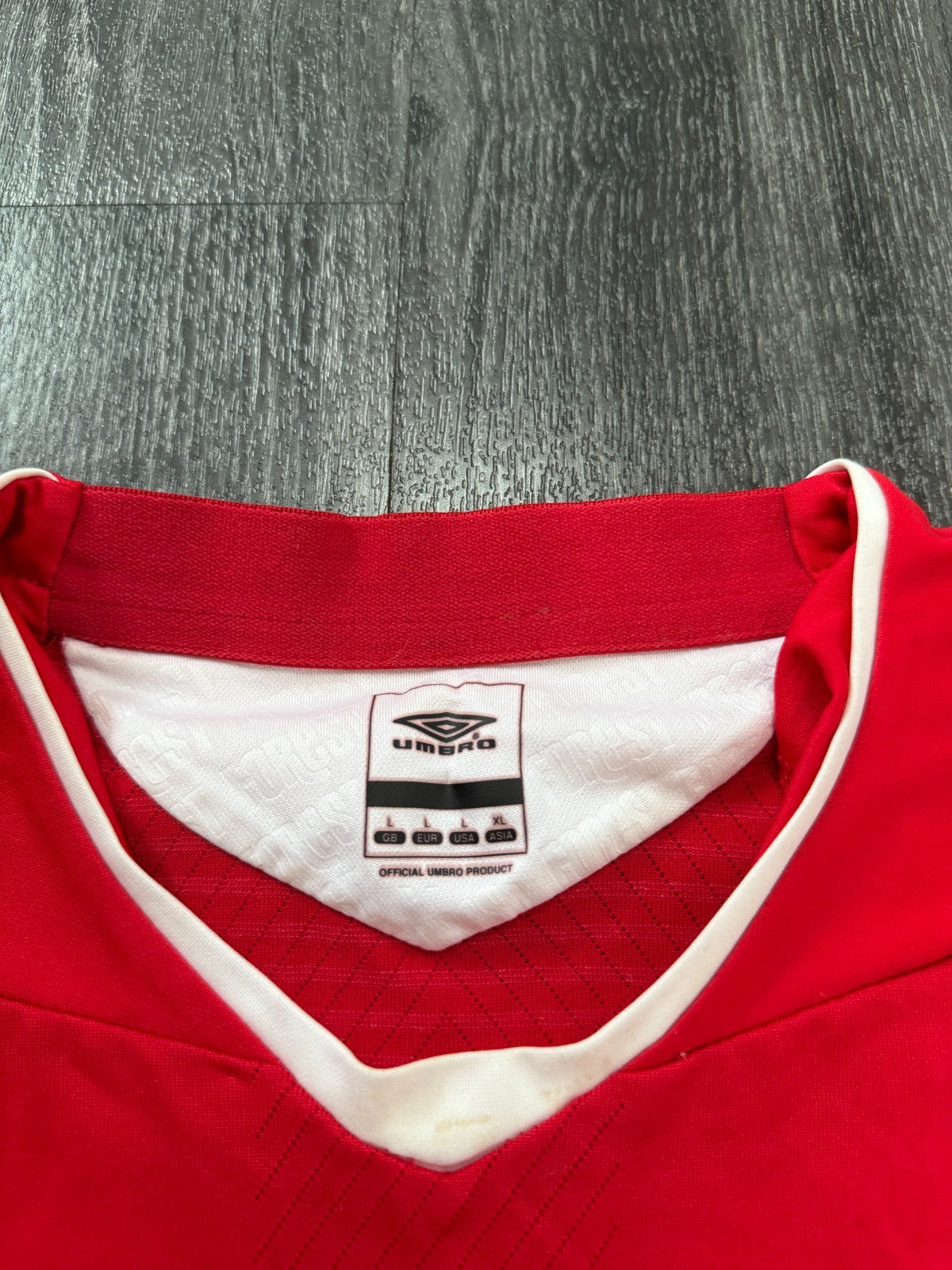 Umbro Nottingham Forest 2008/2009 Long Sleeve Home Shirt Mens Large2