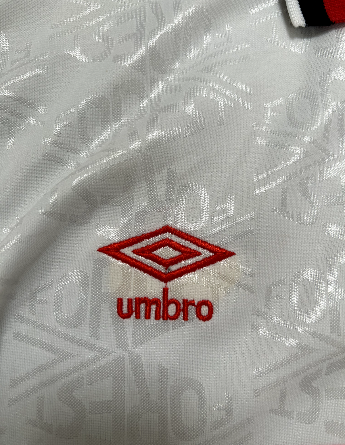 Authentic Umbro Nottingham Forest 1991/1992 Away Shirt Long Sleeve Mens Large6