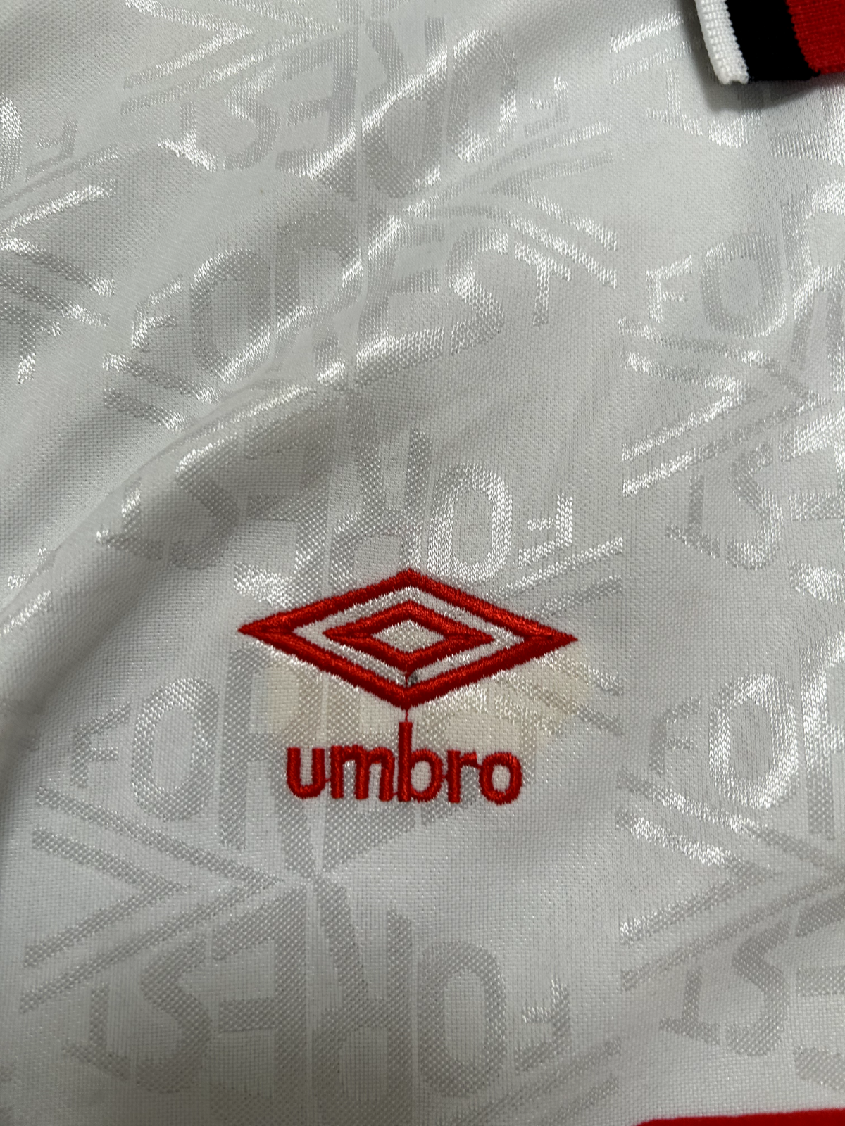 Authentic Umbro Nottingham Forest 1991/1992 Away Shirt Long Sleeve Mens Large6