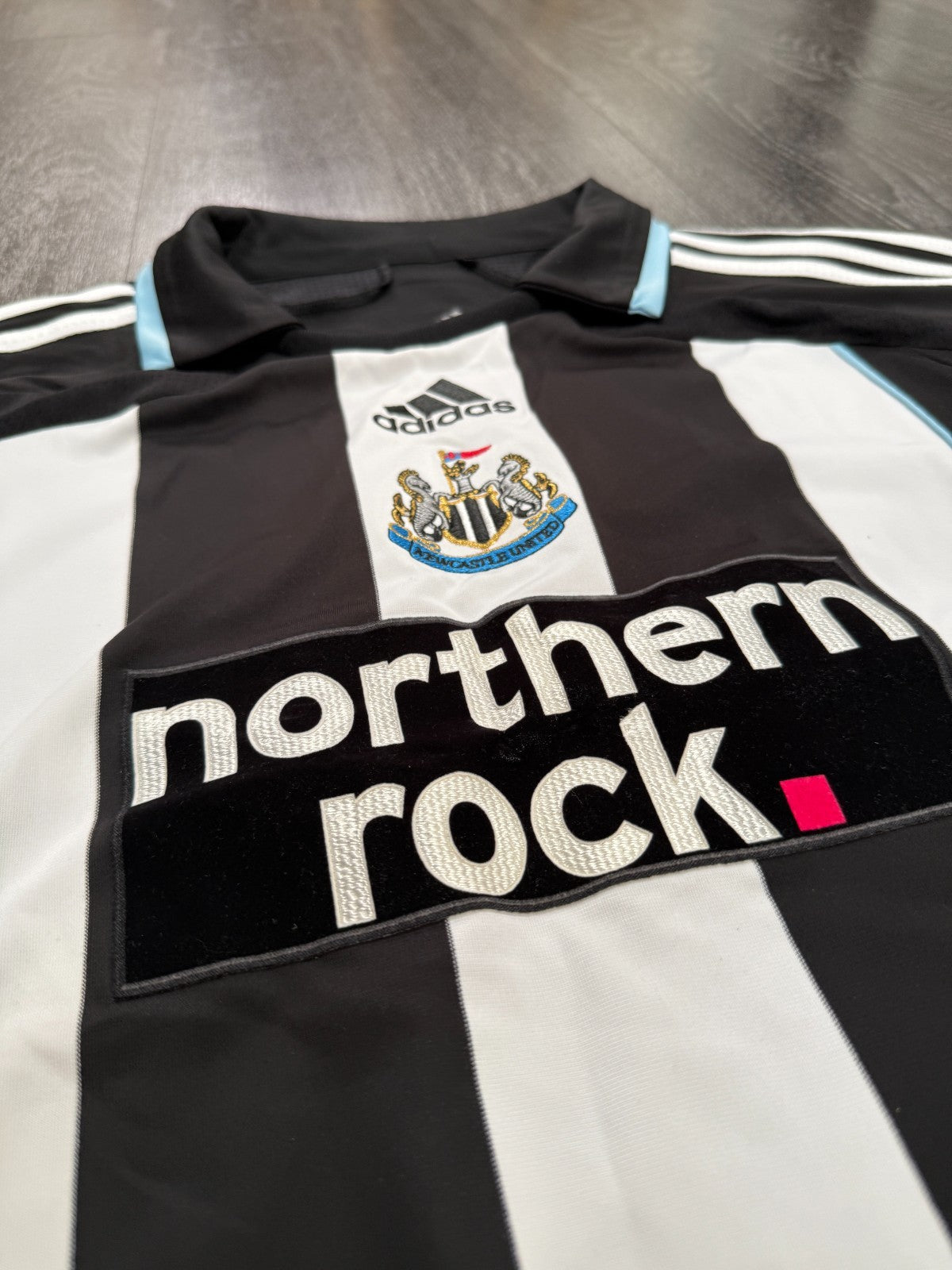 Original Adidas Newcastle United 2007/2008 Home Shirt CARROLL 11 Mens Large8