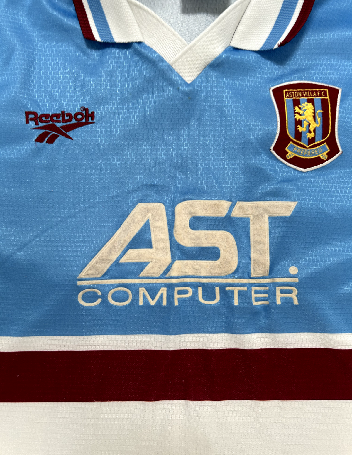 Original Authentic Reebok Aston Villa 1997/1998 Away Shirt Mens Large1