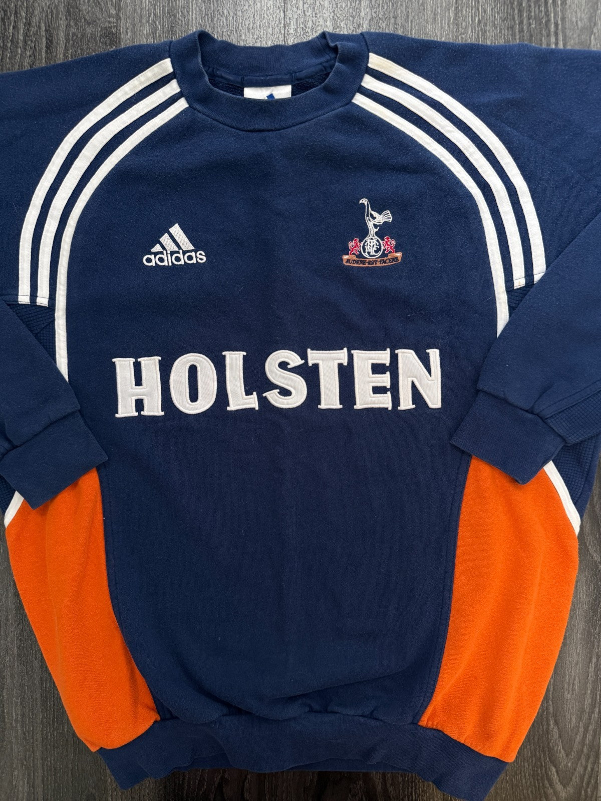 Adidas Tottenham Hotspur Spurs 2000/2001 Training Jumper Sweatshirt Mens Medium0